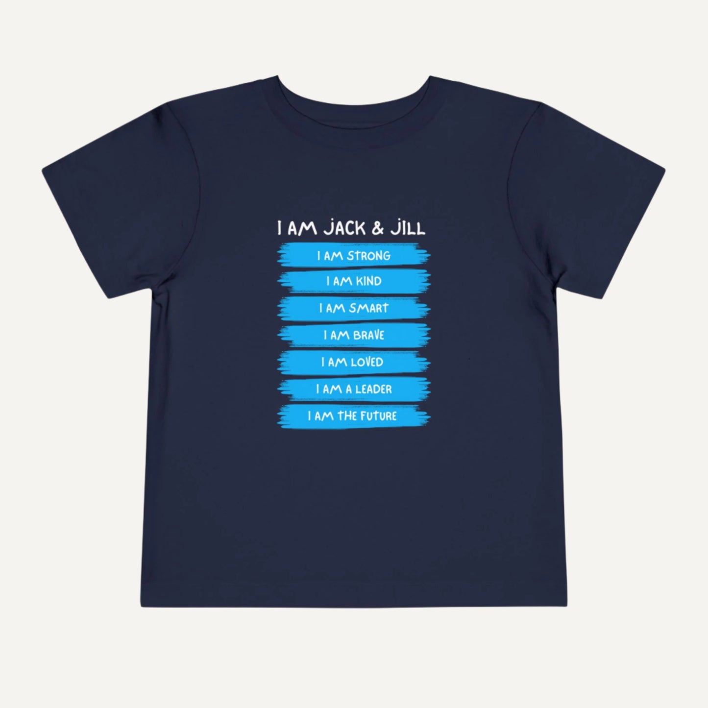 Jack and Jill of America Boys t shirt with affirmations