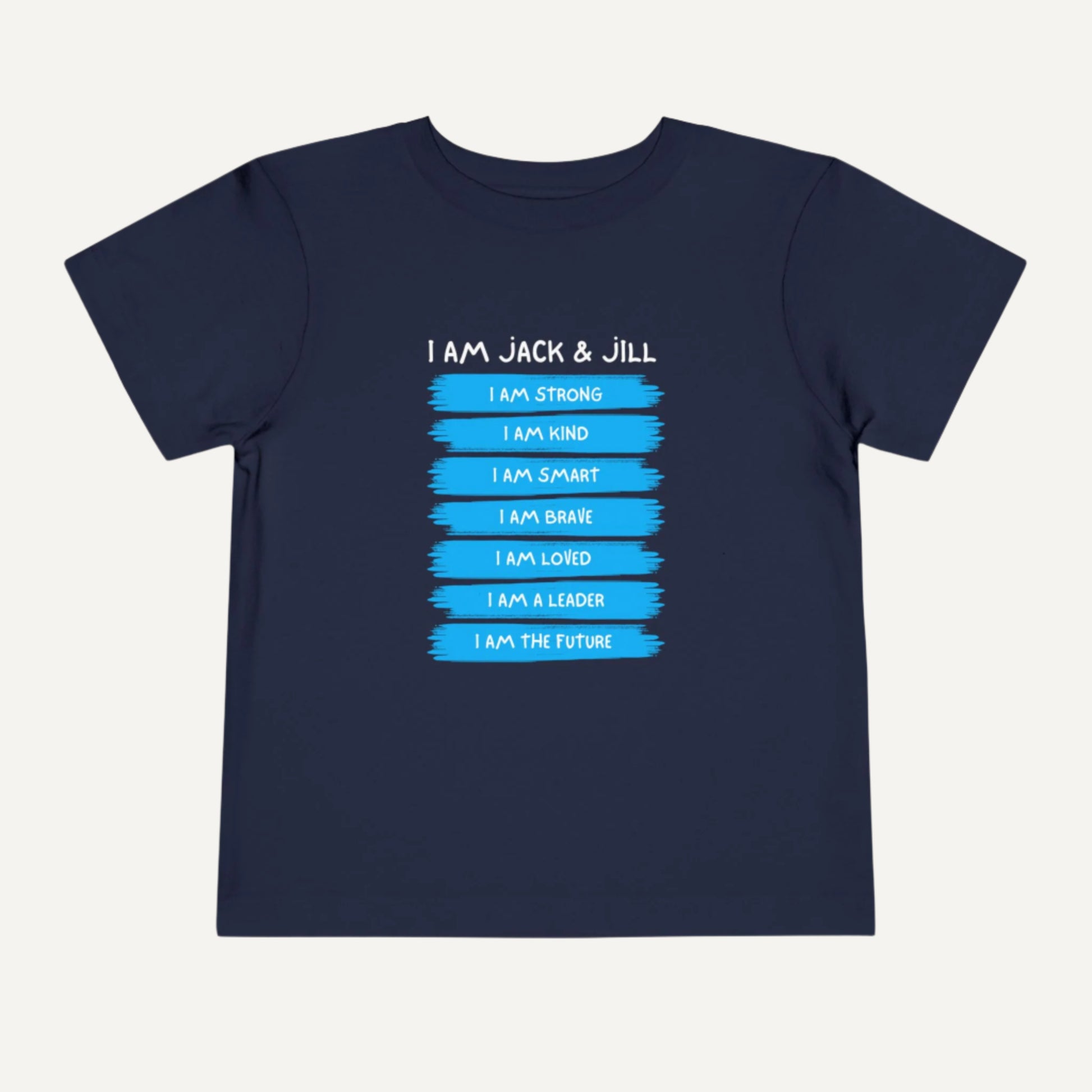 Jack and Jill of America Boys t shirt with affirmations