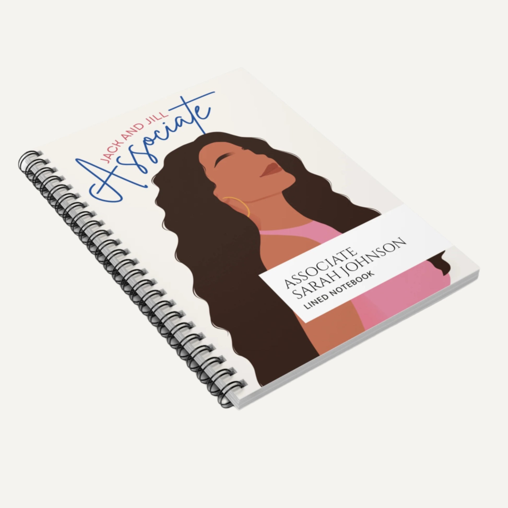 Jack and Jill Associate Gift - Custom Notebook