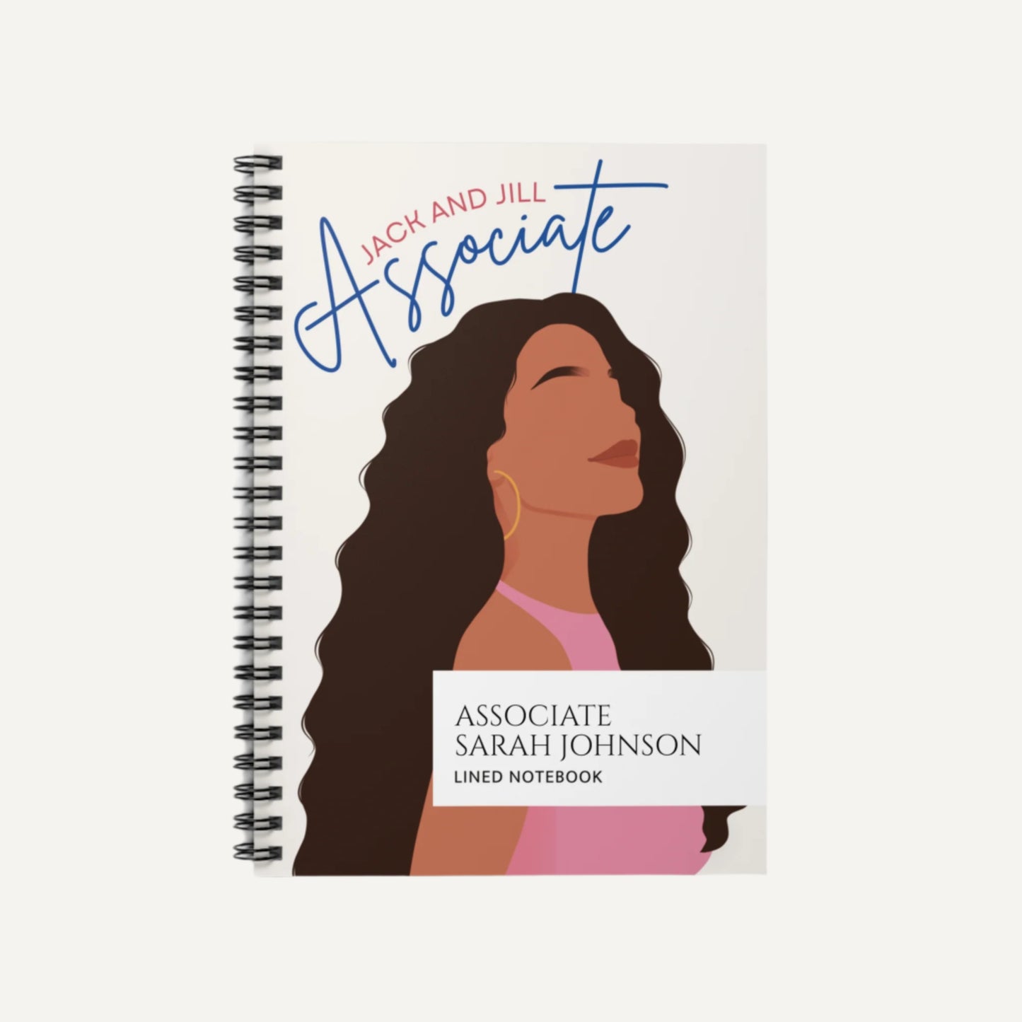 Jack and Jill of America Associaft Gift - Personalized Journal