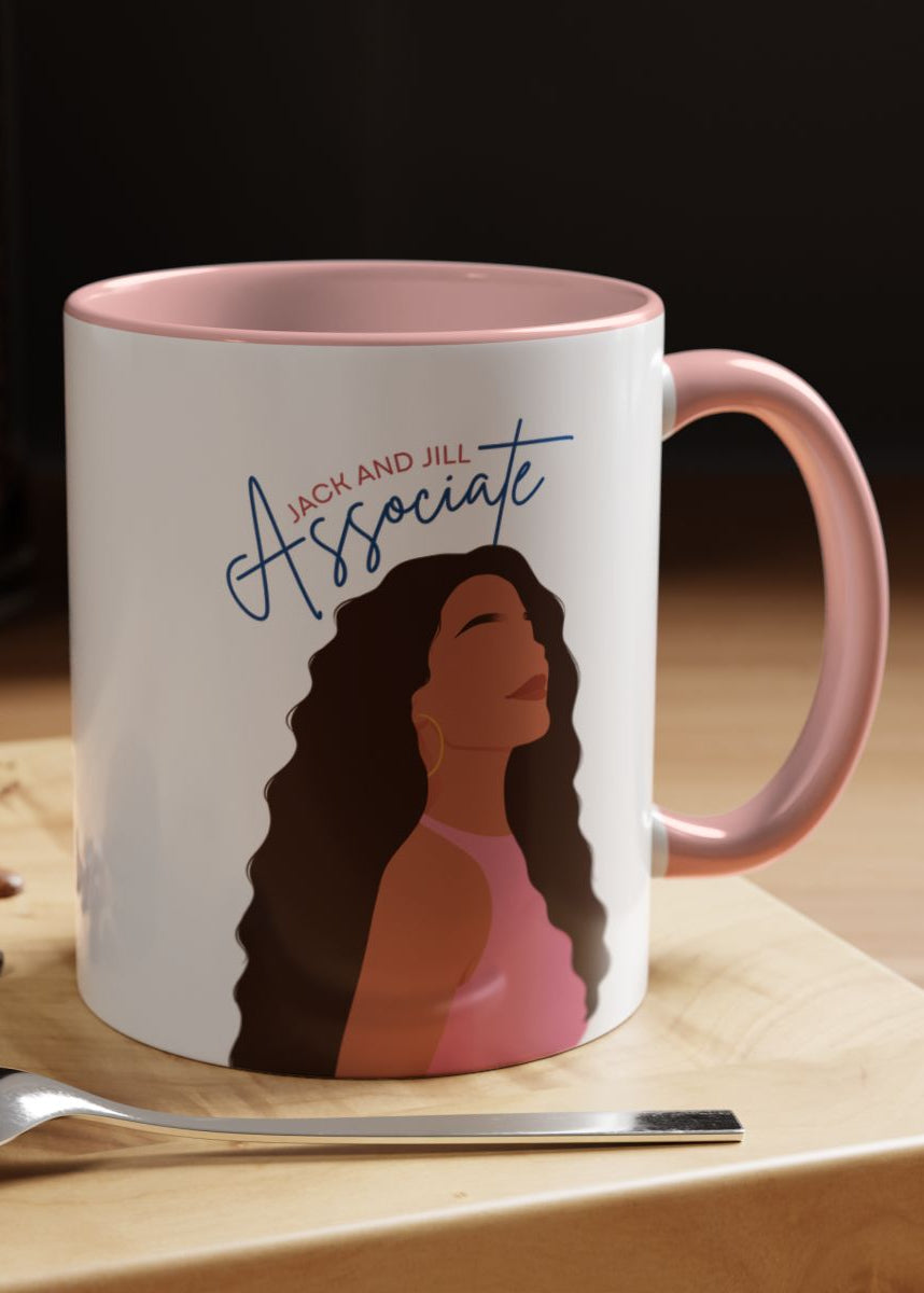 Jack and Jill of America Associate Gift Pink Mug