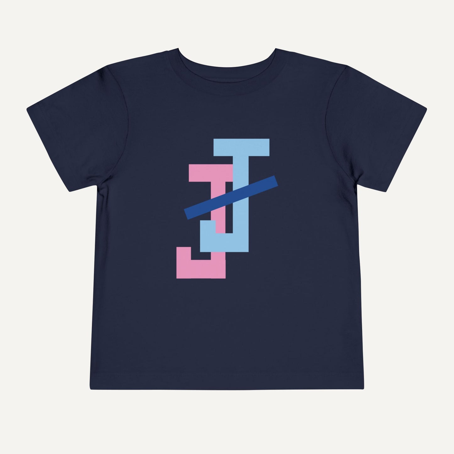 Jack and Jill of America JJ Logo Kids Shirt - Navy