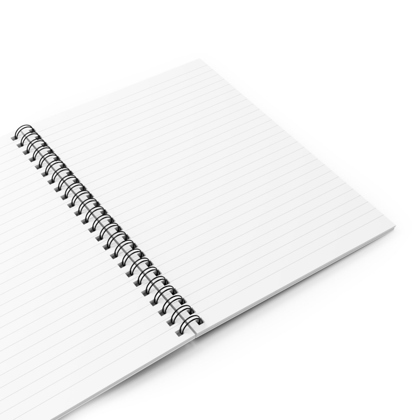 interior pages of Jack and Jill of America Personalized spiral notebook gift for Jack and Jill moms
