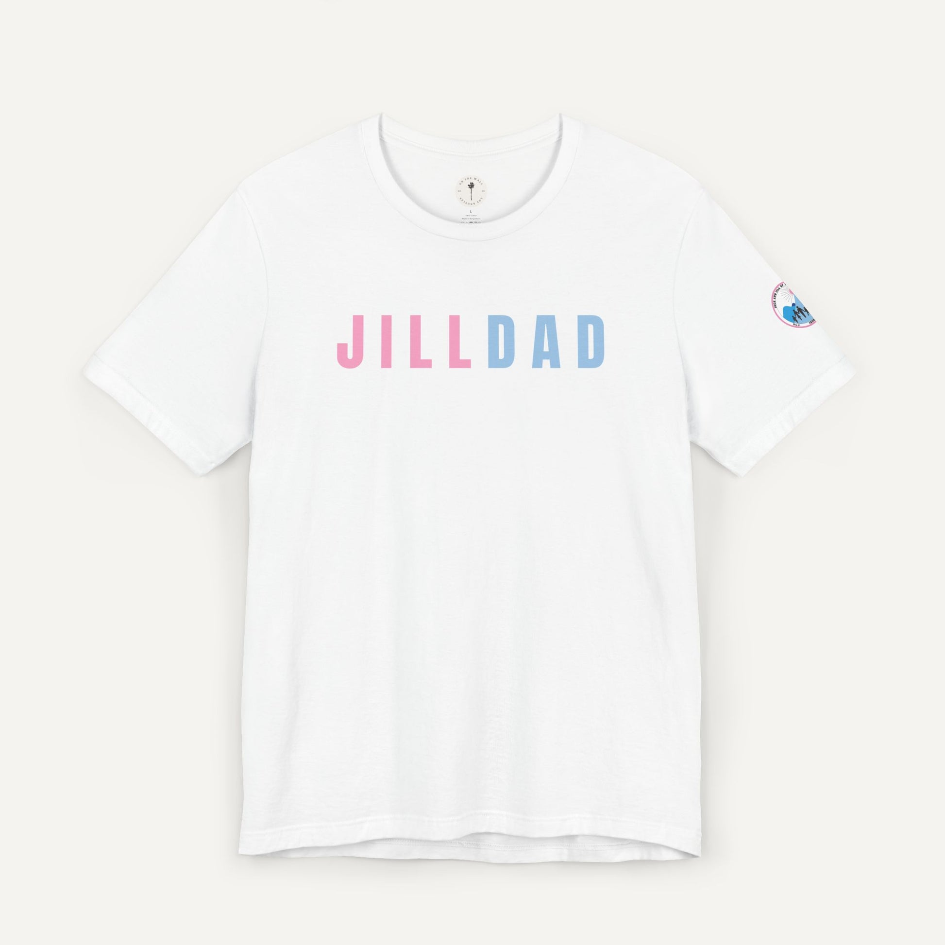 Jill Dad Shirt for Jack and Jill Dads - White