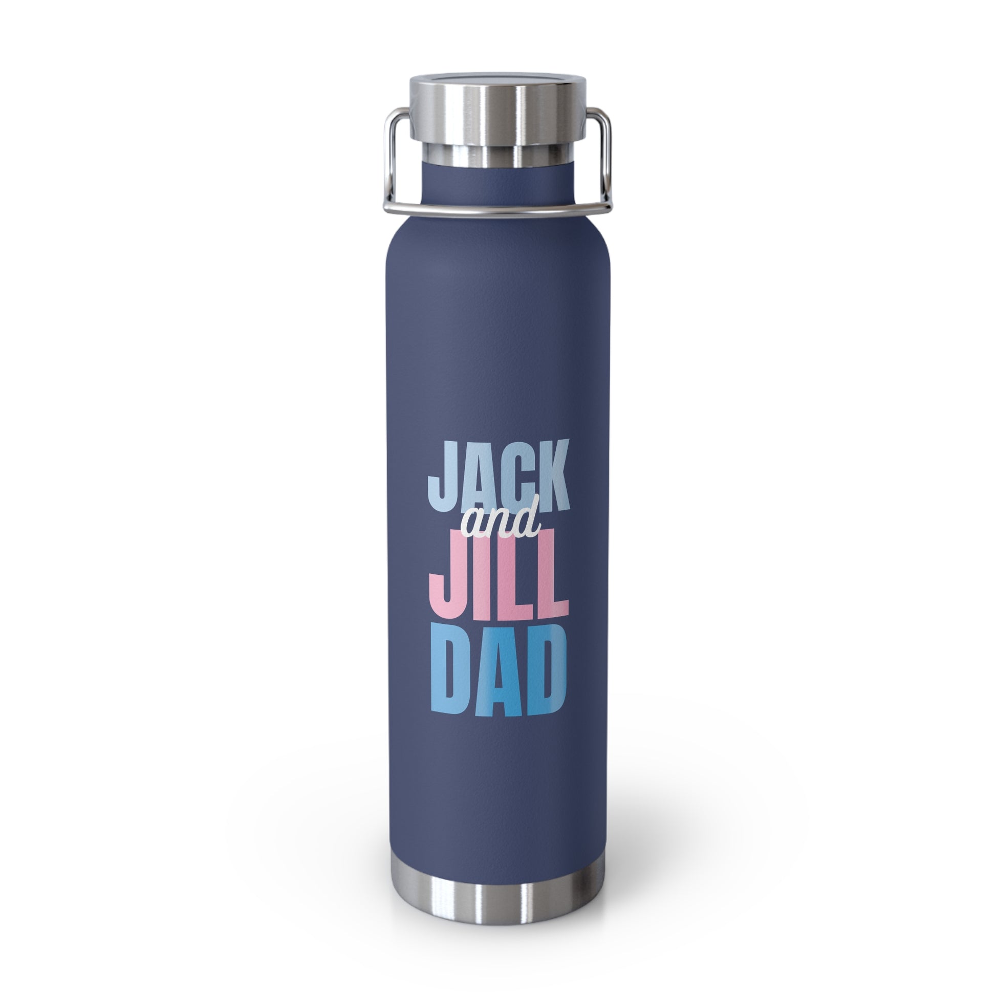 jjoa dad gift - jack and jill dad water bottle