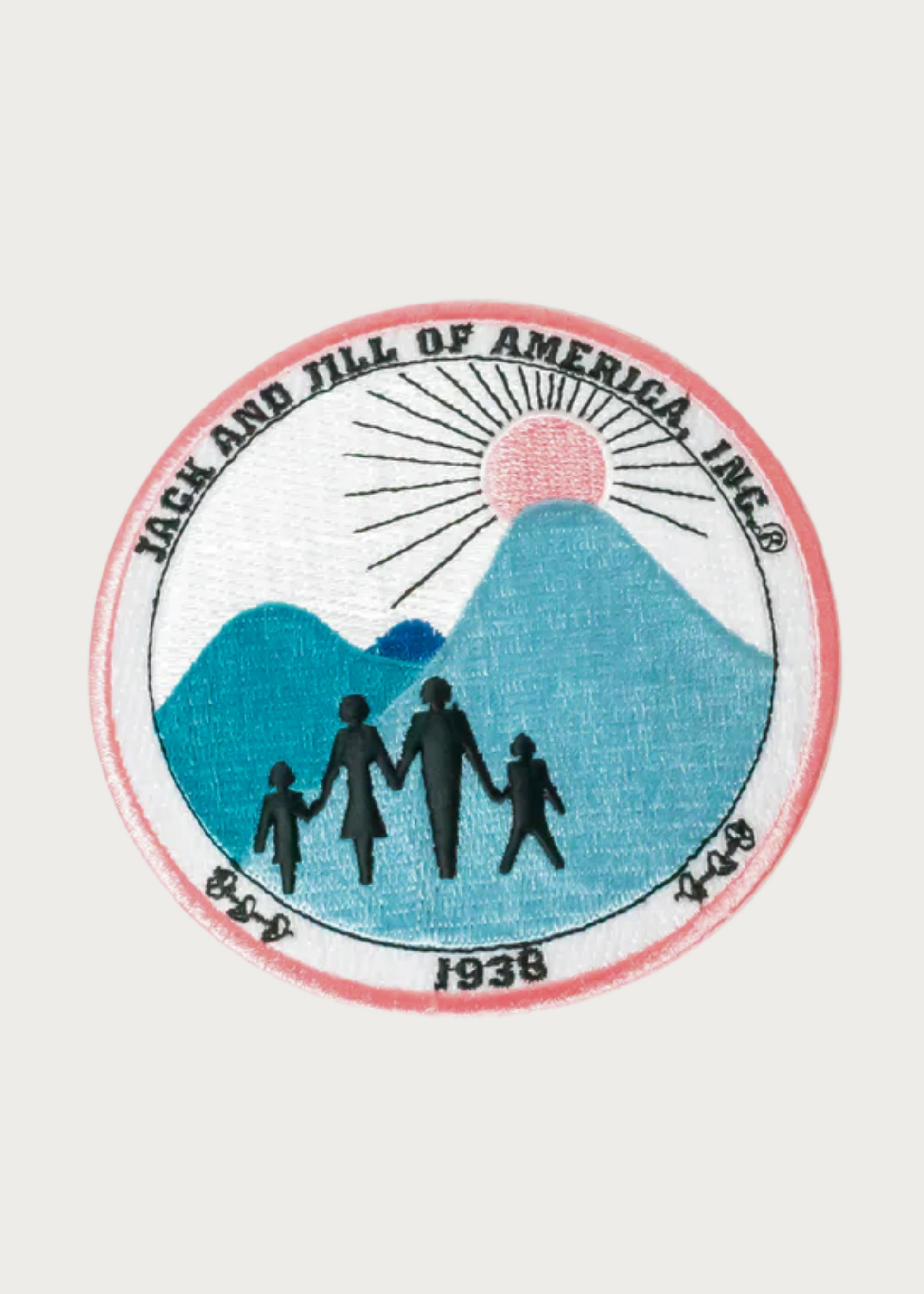 jack and jill of america embroidered logo patch