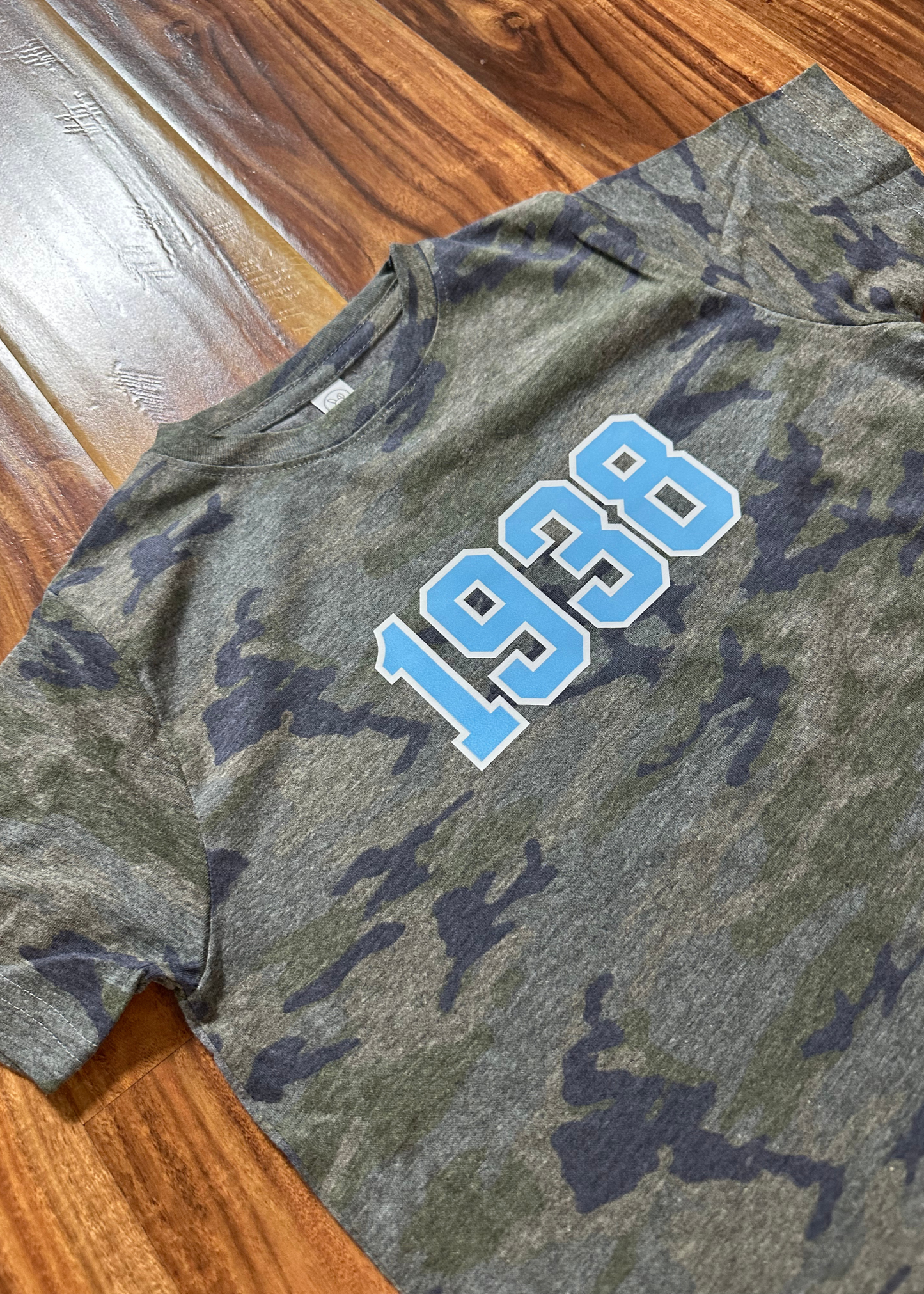 jack and jill of america kids camo t-shirt