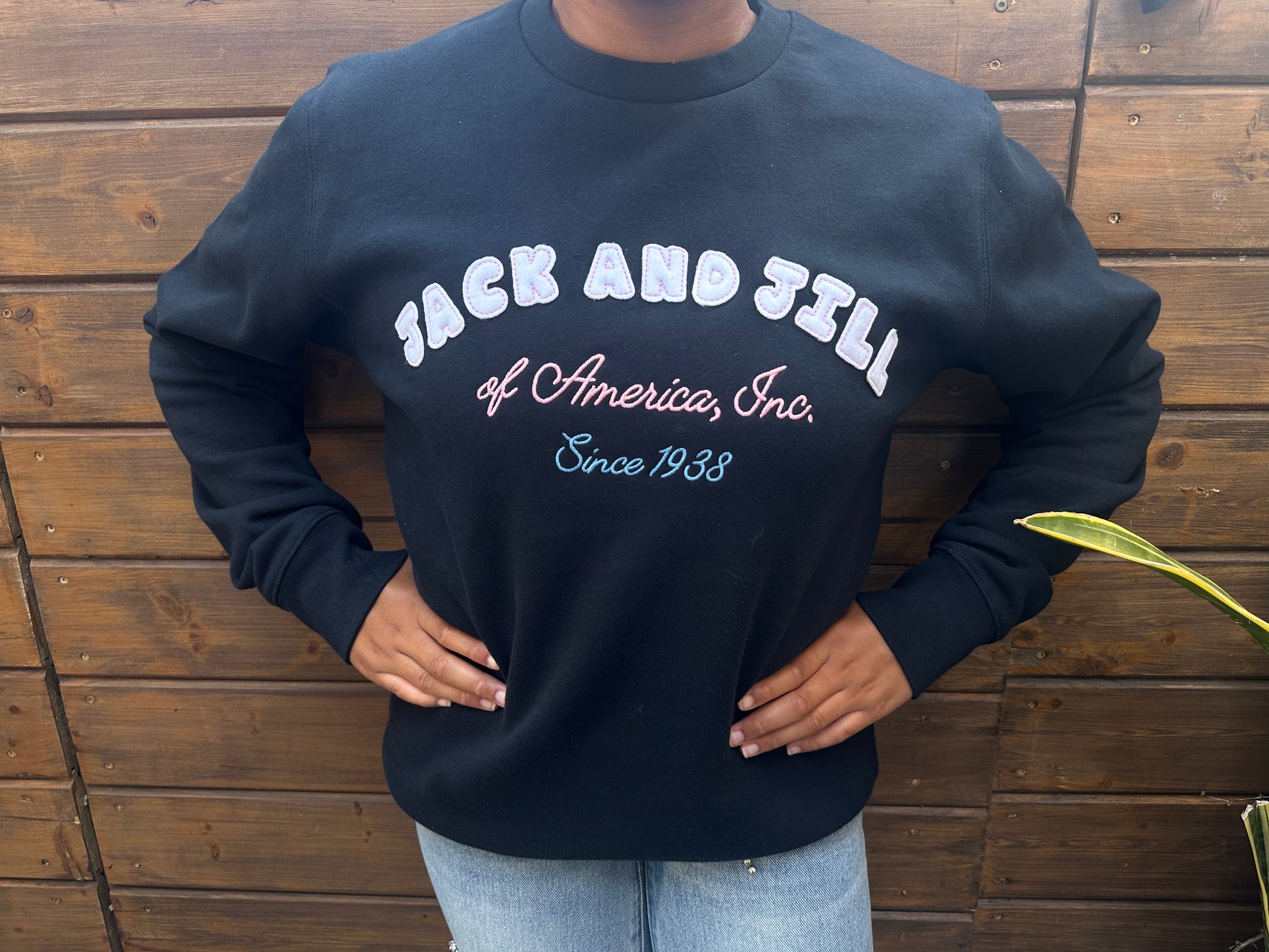 jack and jill of america sweatshirt for moms and teens