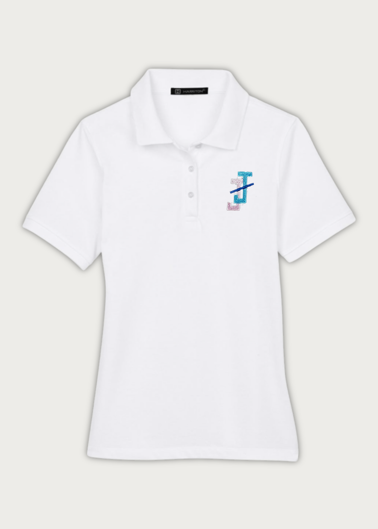 jack and jill of america white embroidered polo for teen girls and moms for on the hill 2025