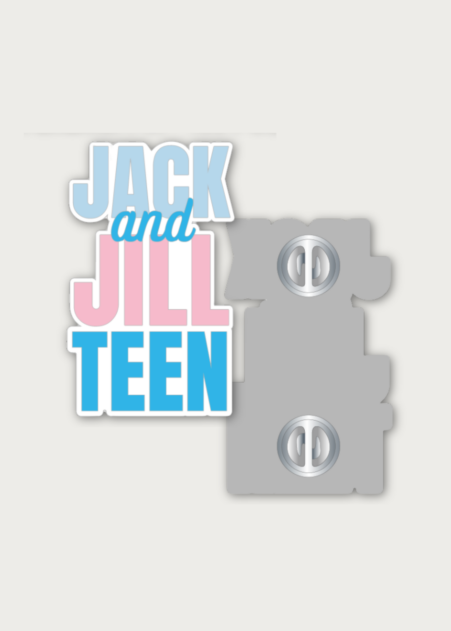 jack and jill teen lapel pin