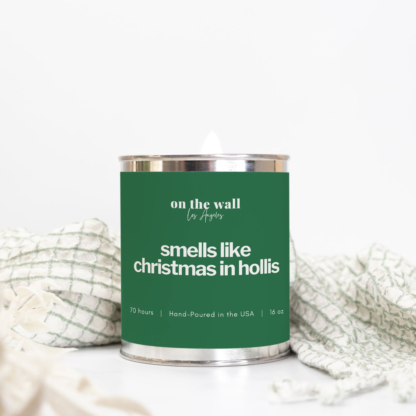 smells like christmas in hollis funny candle for christmas