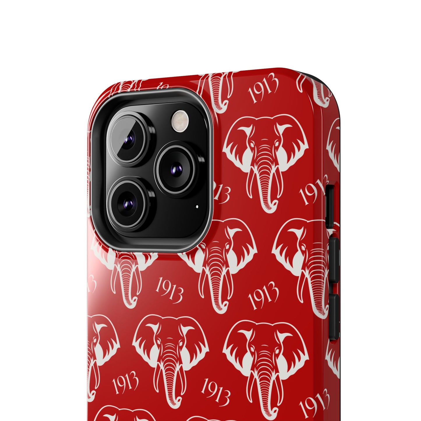 Red 1913 Elephant Phone Case