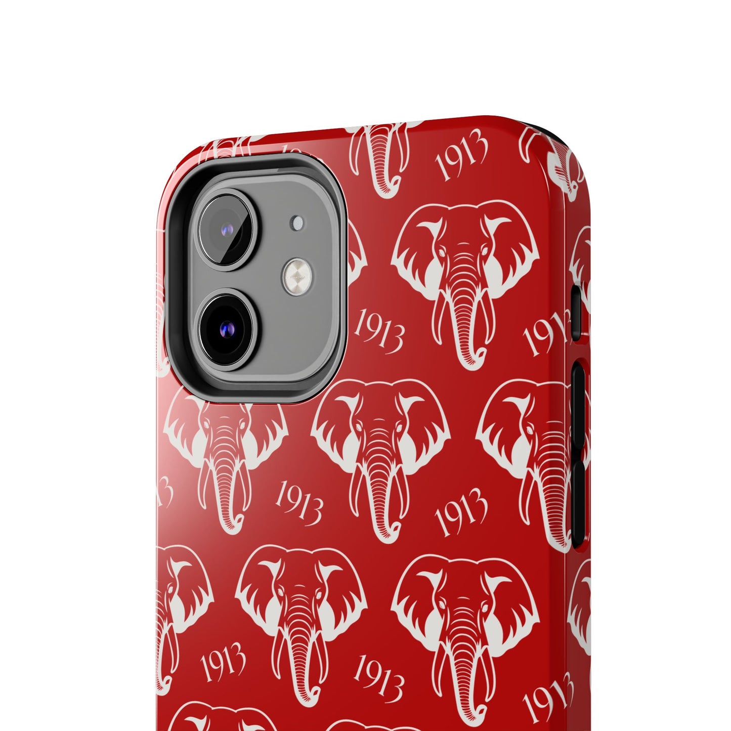 Red 1913 Elephant Phone Case