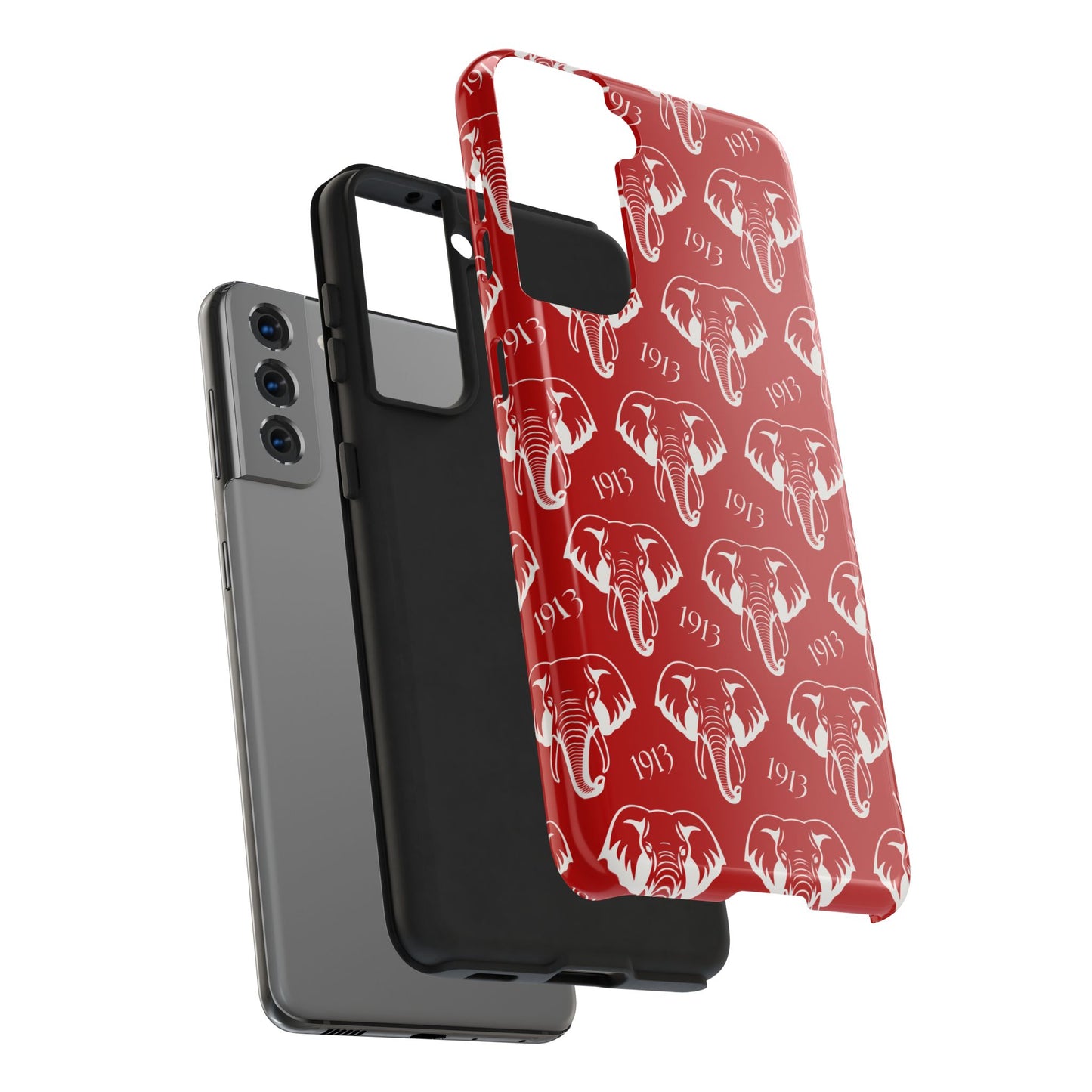 Red 1913 Elephant Phone Case