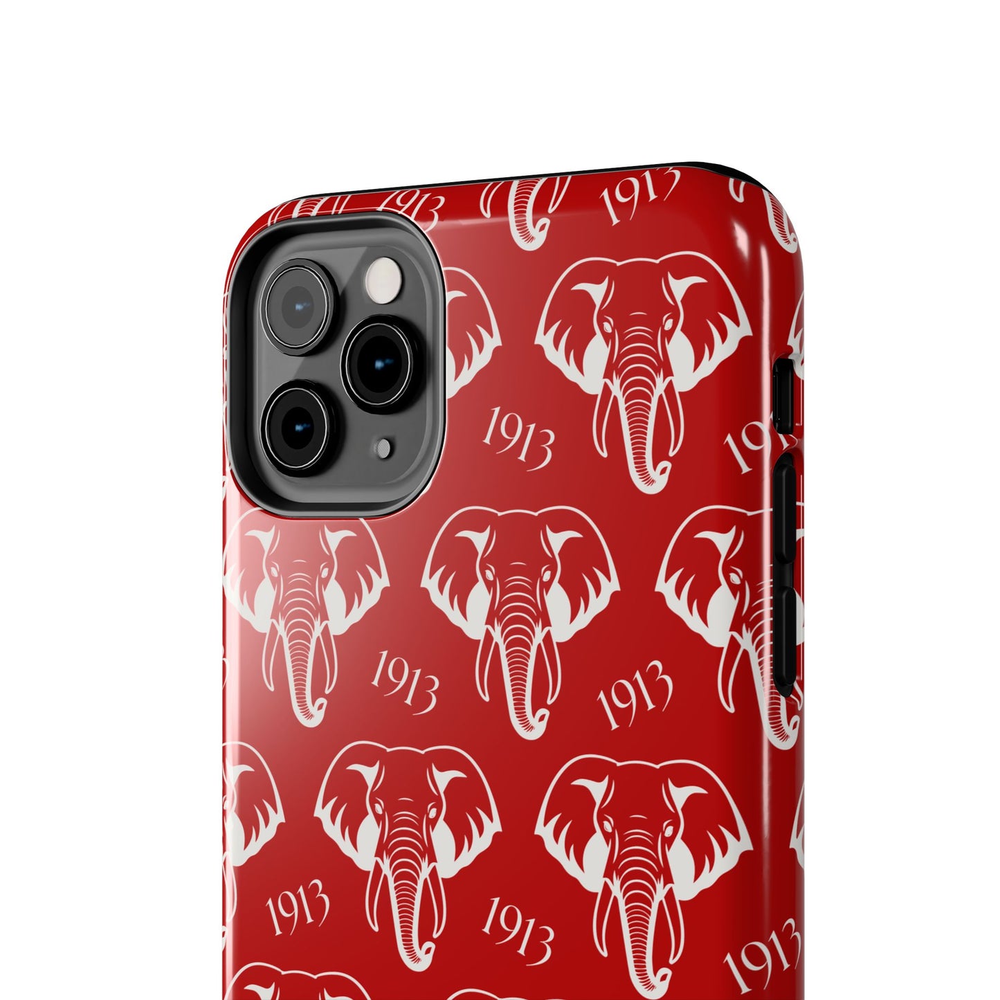 Red 1913 Elephant Phone Case