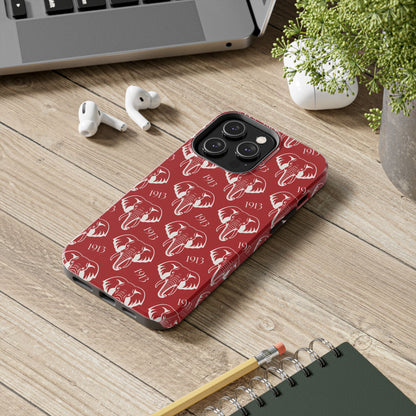 Red 1913 Elephant Phone Case