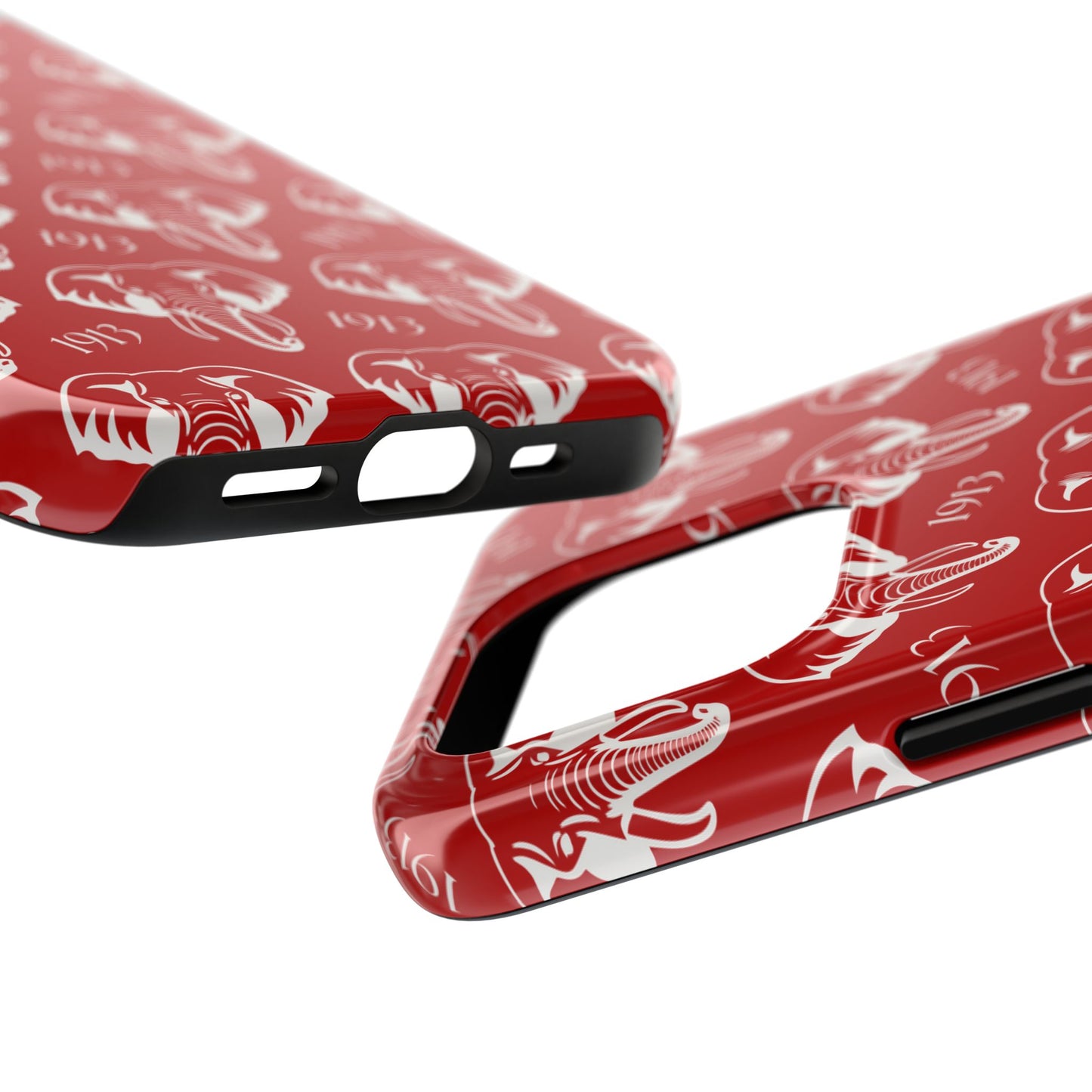Red 1913 Elephant Phone Case
