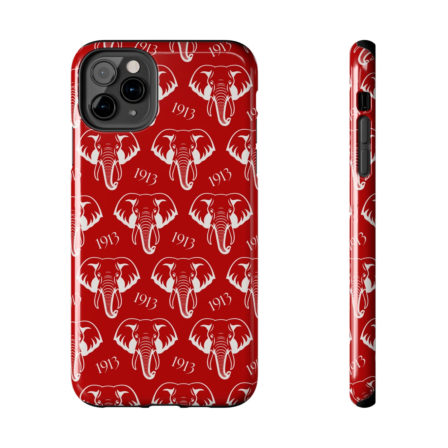 Red 1913 Elephant Phone Case