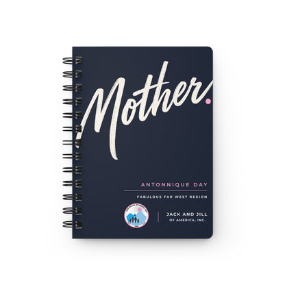 Jack and Jill Mother Hardcover Spiral Notebook