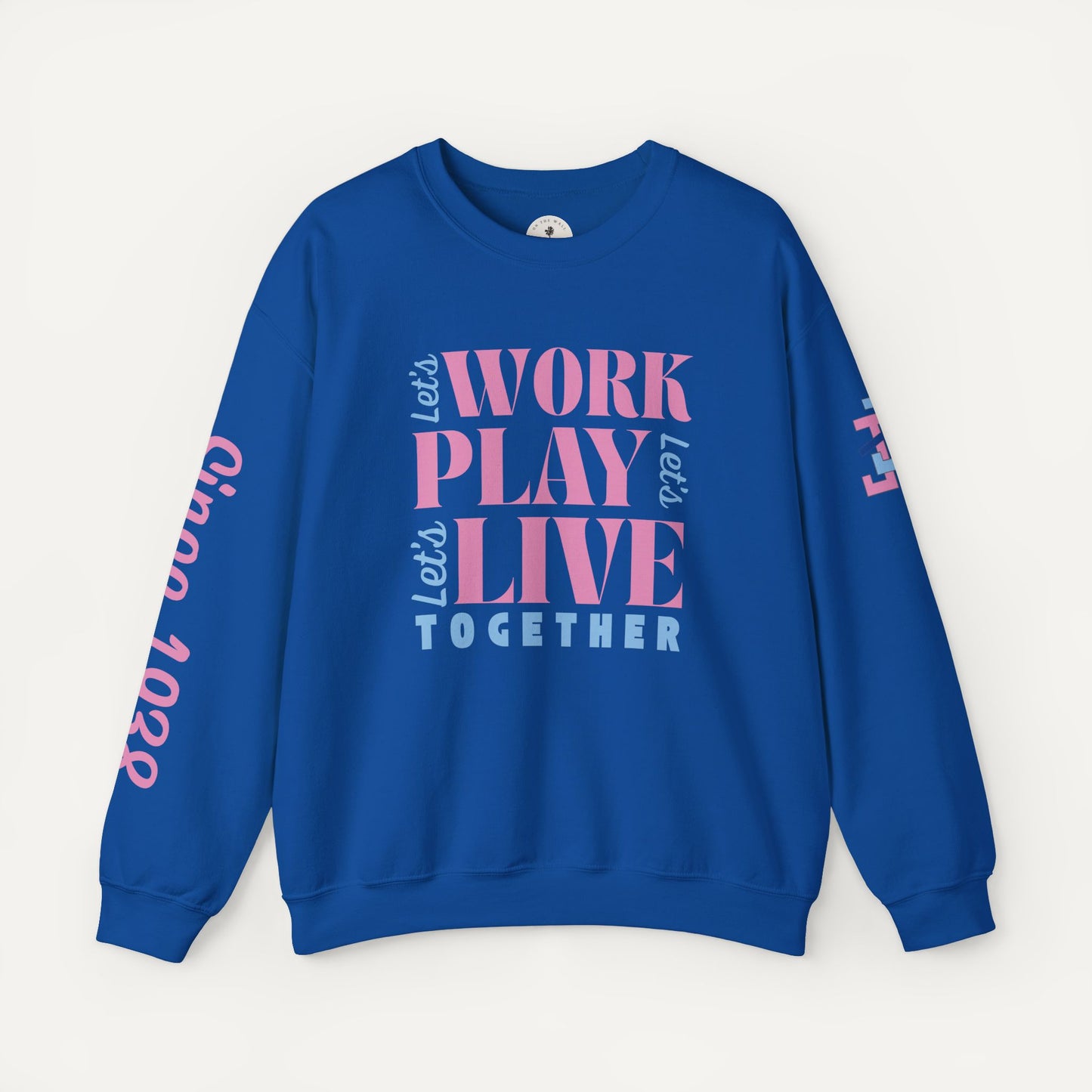 JJOA Work Play Live Unisex Sweatshirt