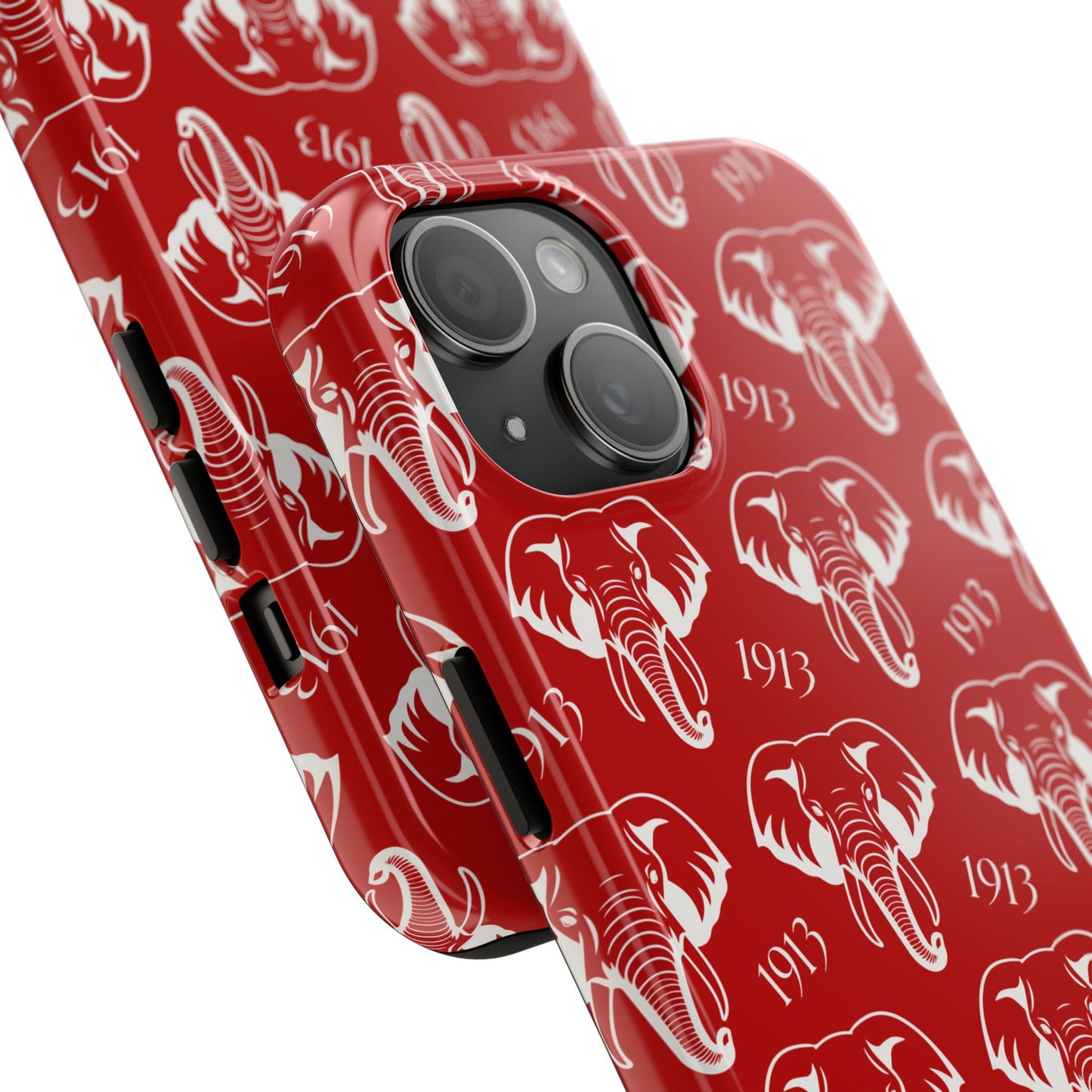 Red 1913 Elephant Phone Case