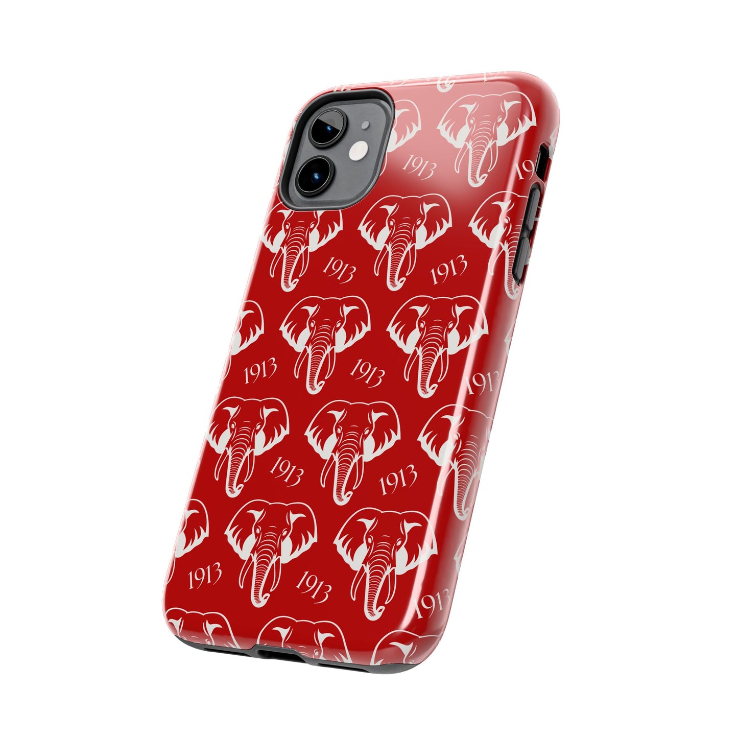 Red 1913 Elephant Phone Case