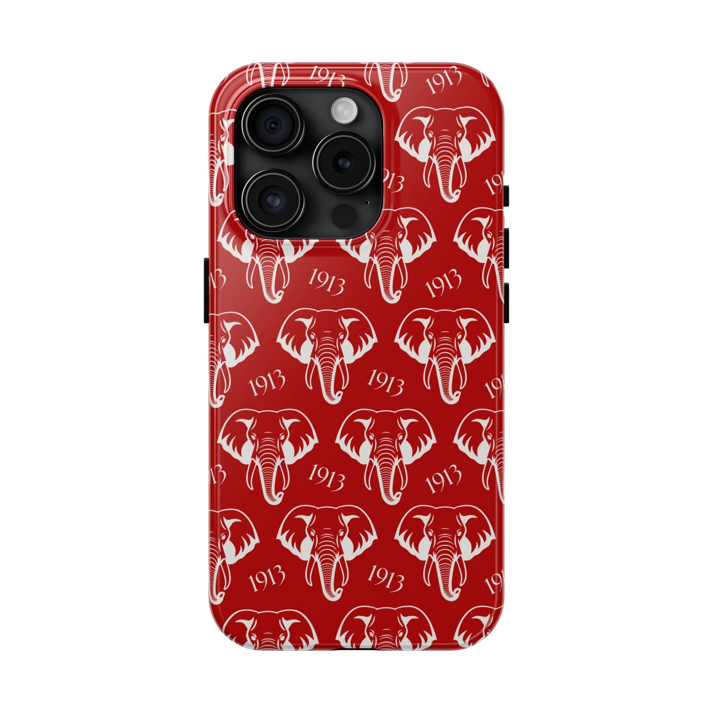 Red 1913 Elephant Phone Case