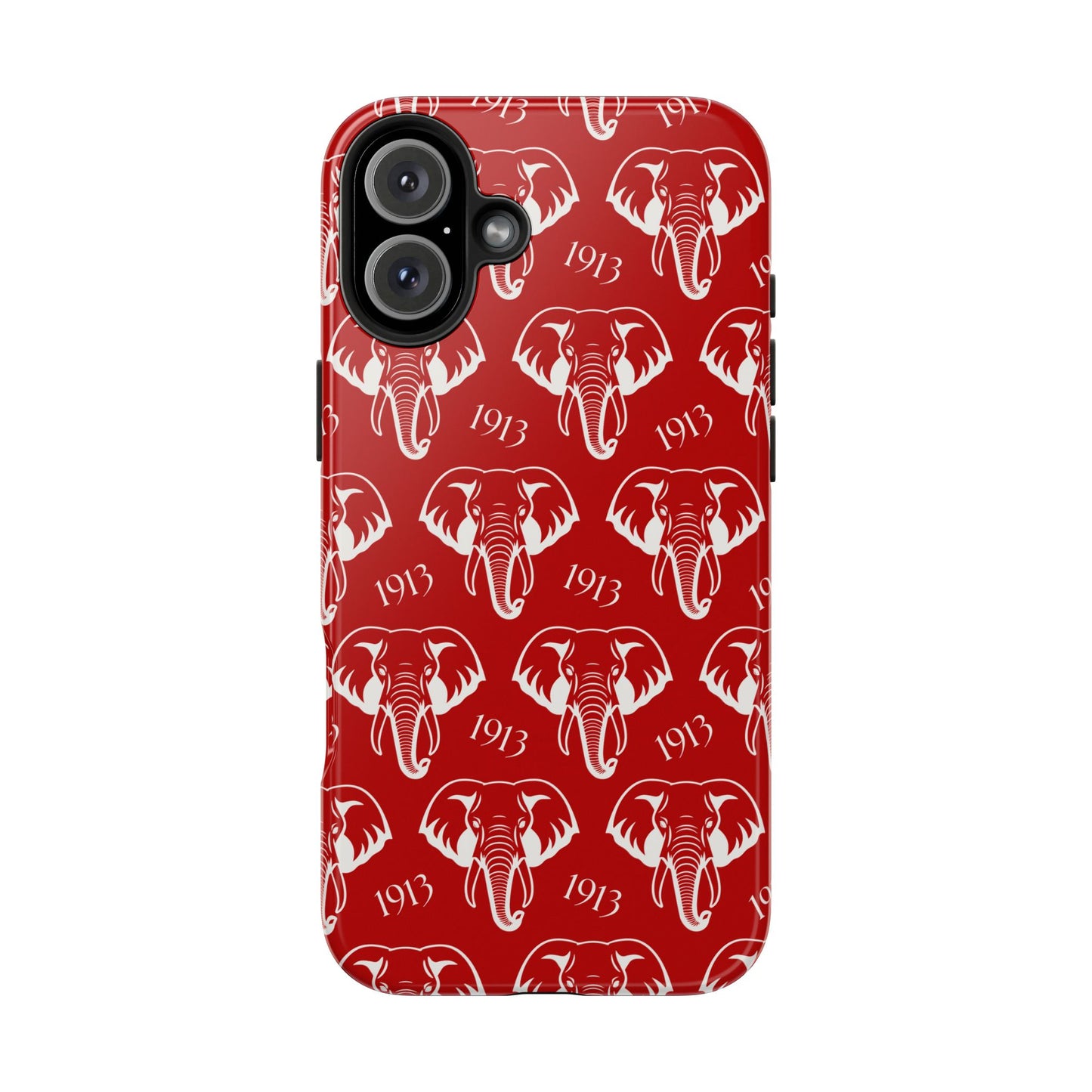 Red 1913 Elephant Phone Case