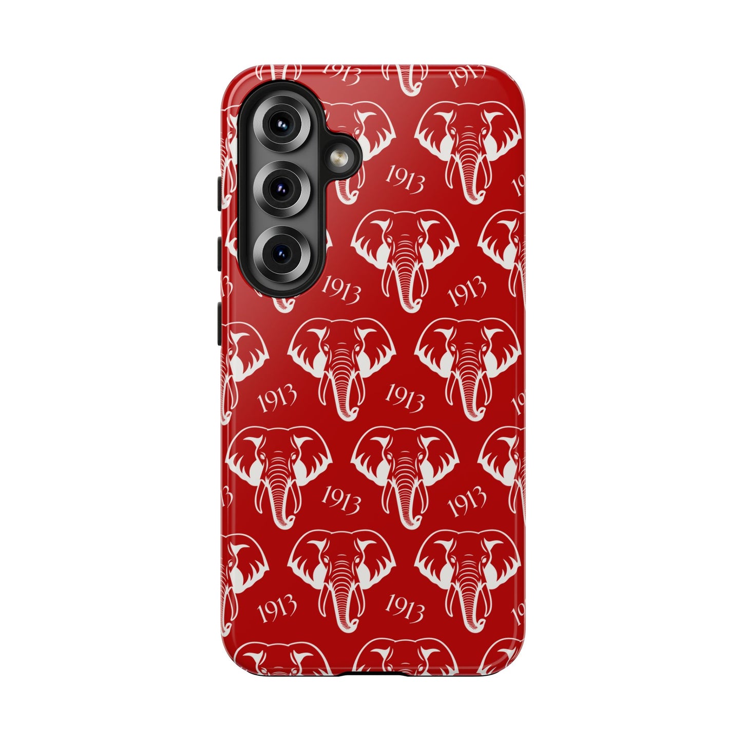 Red 1913 Elephant Phone Case