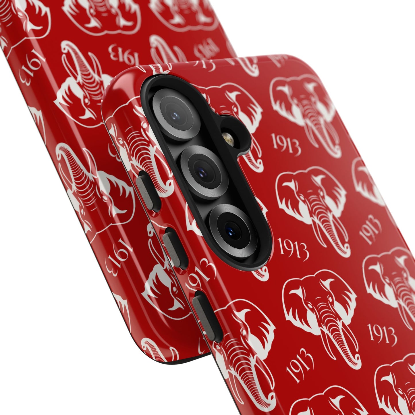 Red 1913 Elephant Phone Case