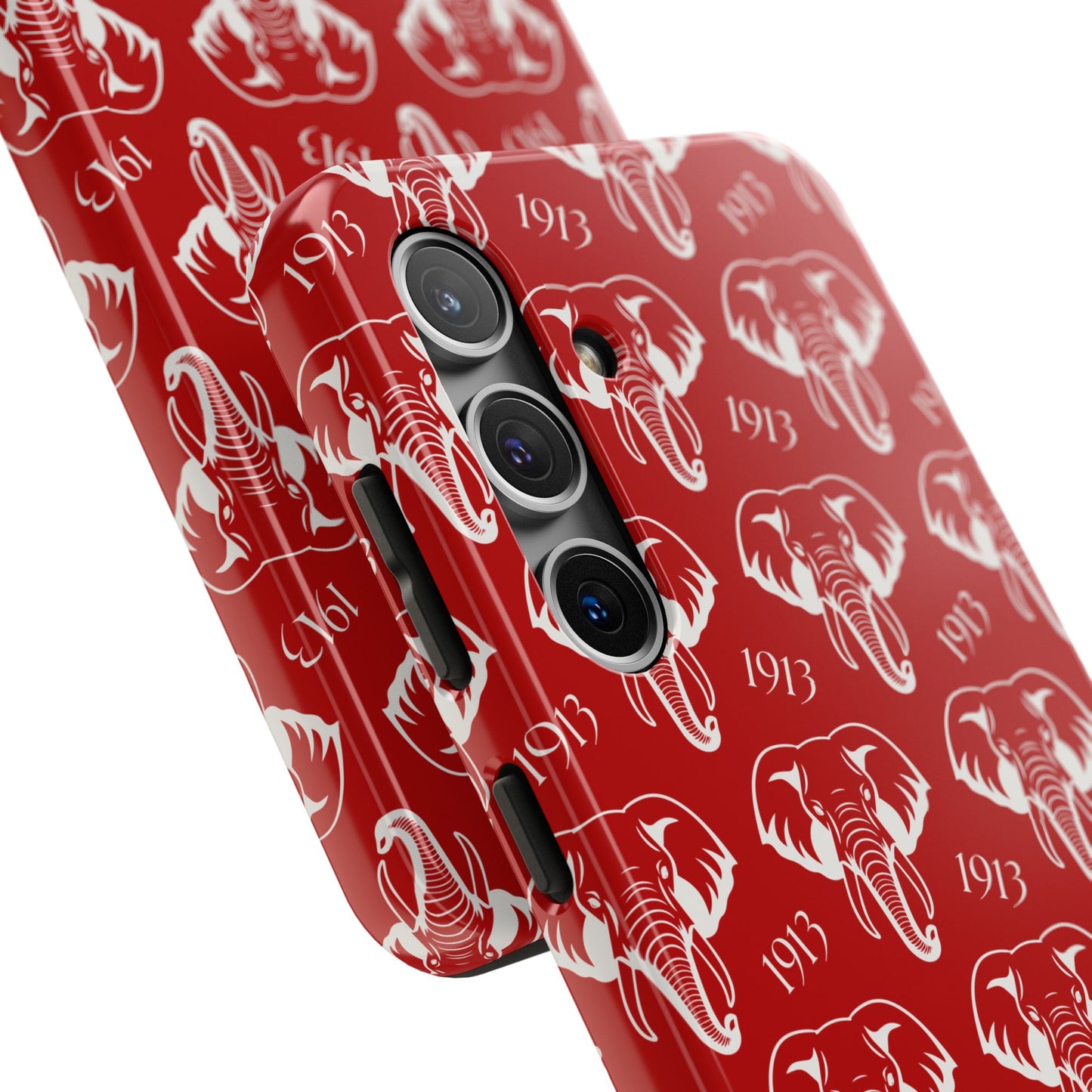 Red 1913 Elephant Phone Case