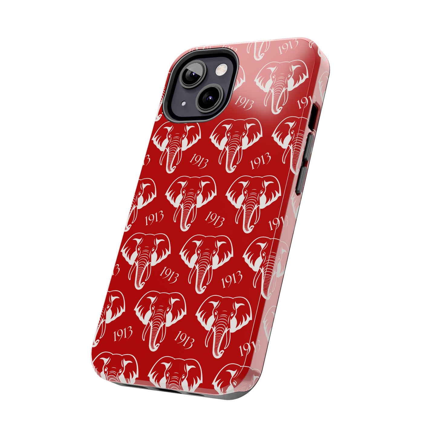 Red 1913 Elephant Phone Case