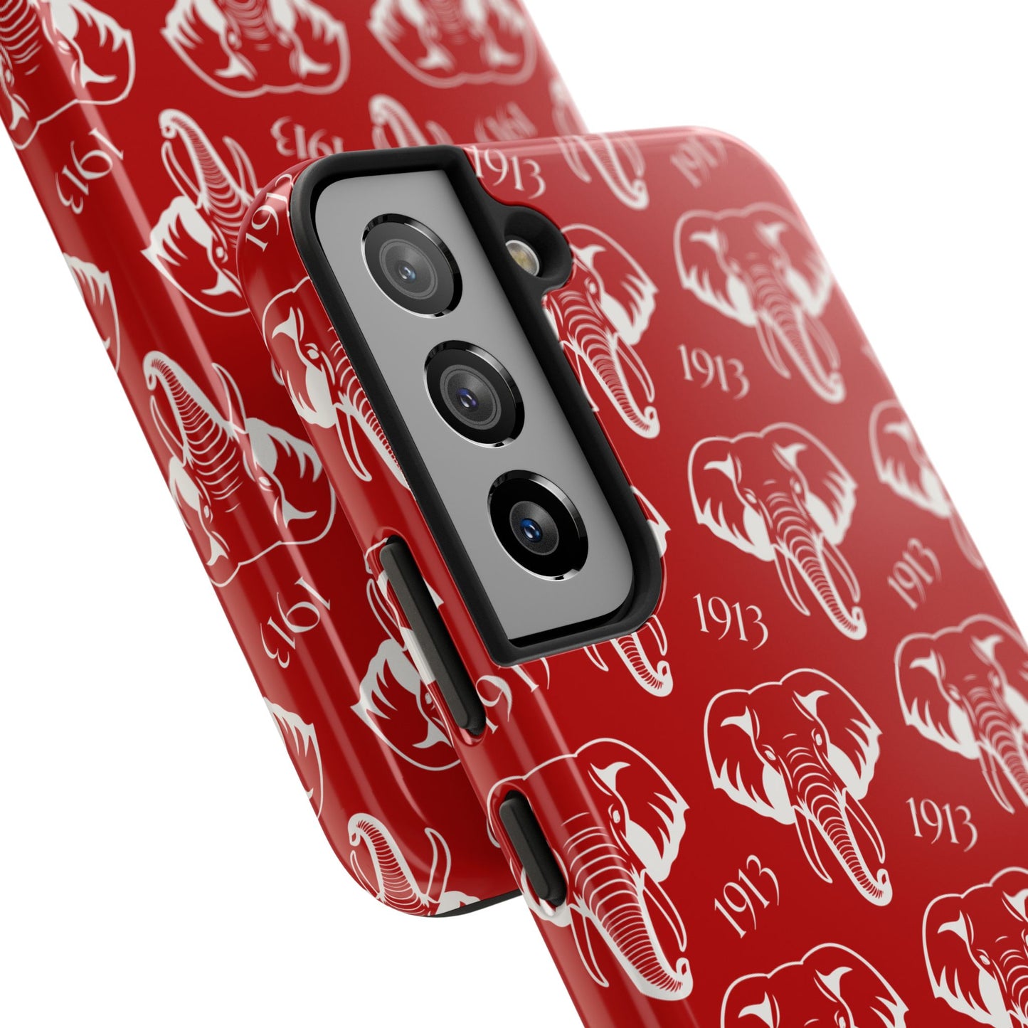 Red 1913 Elephant Phone Case