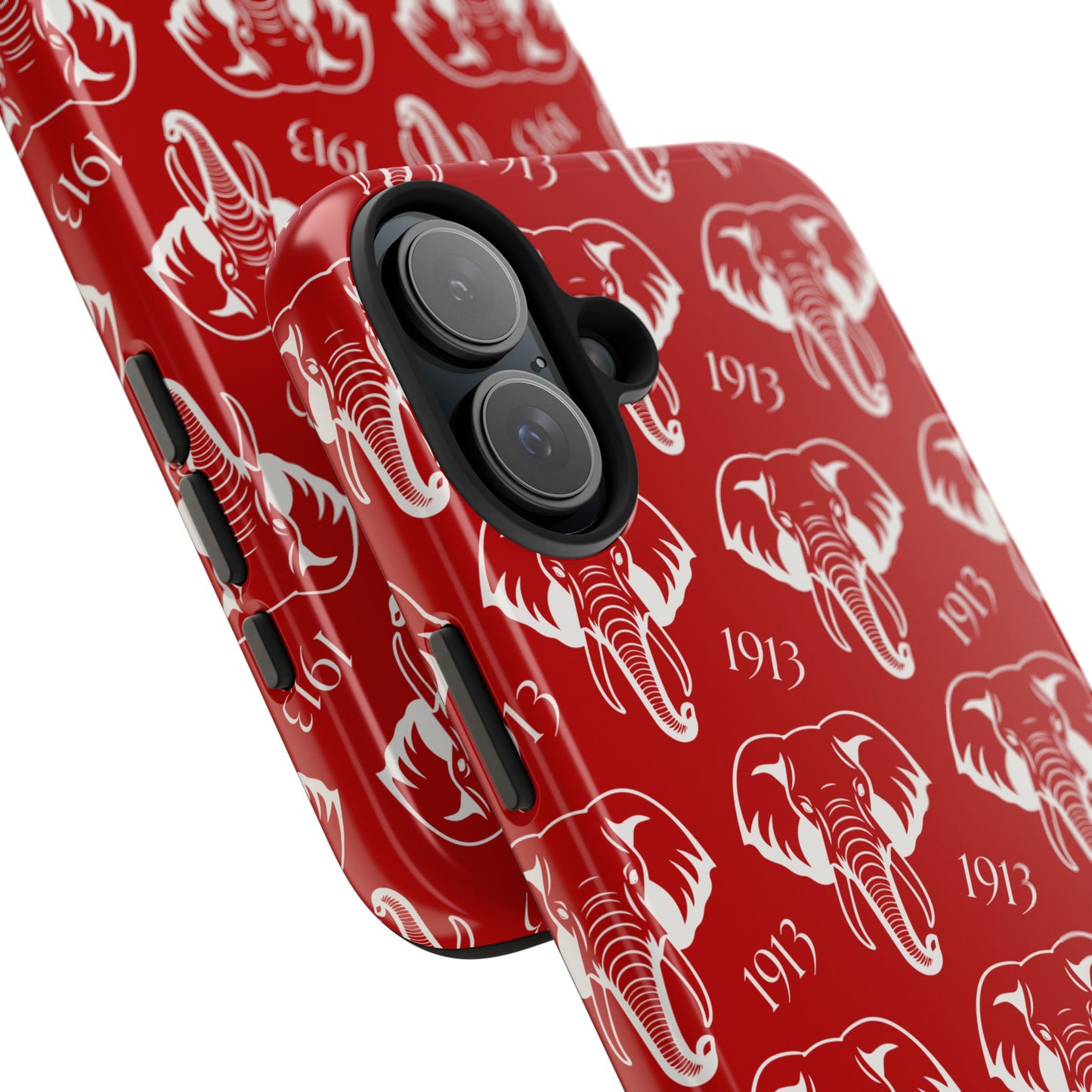 Red 1913 Elephant Phone Case