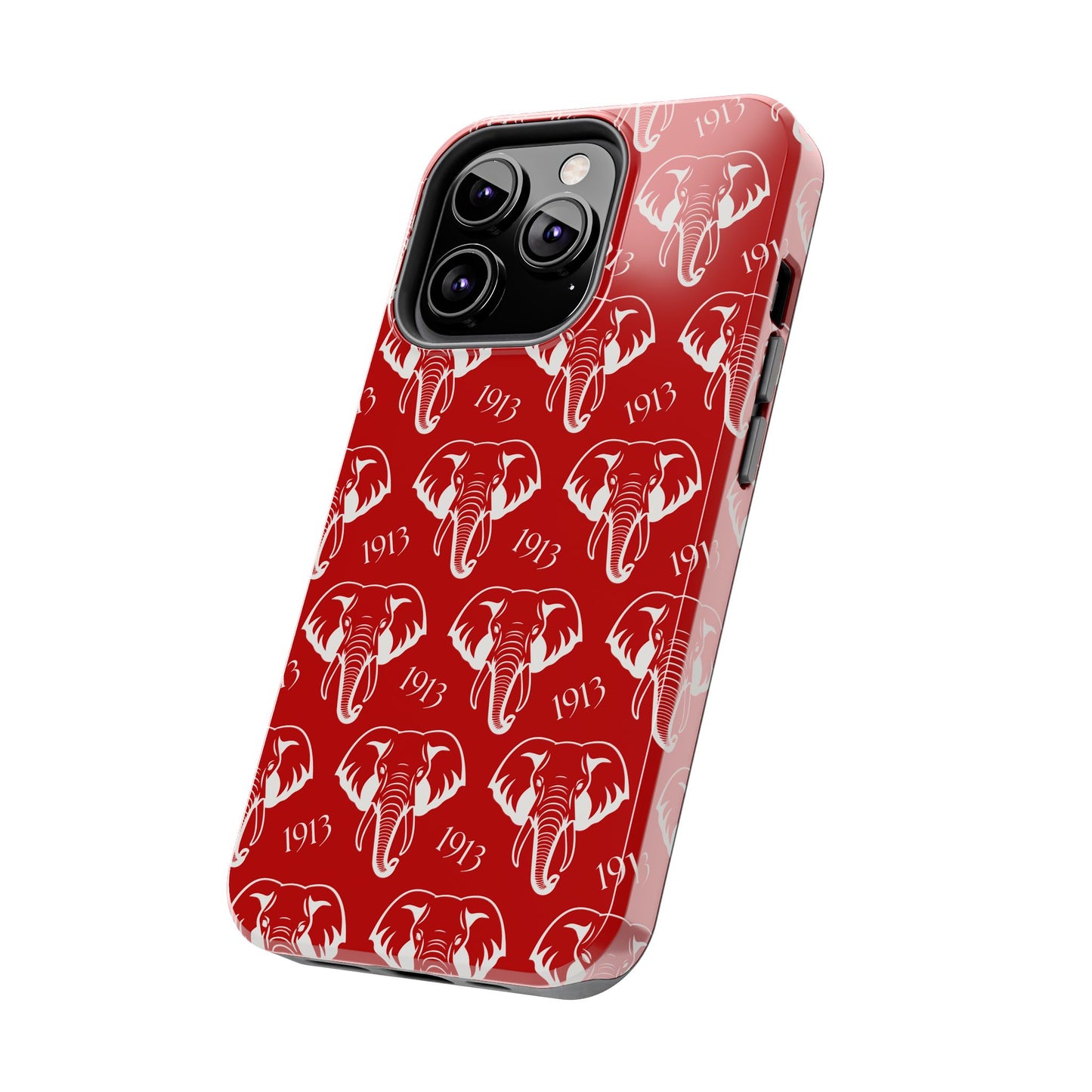 Red 1913 Elephant Phone Case