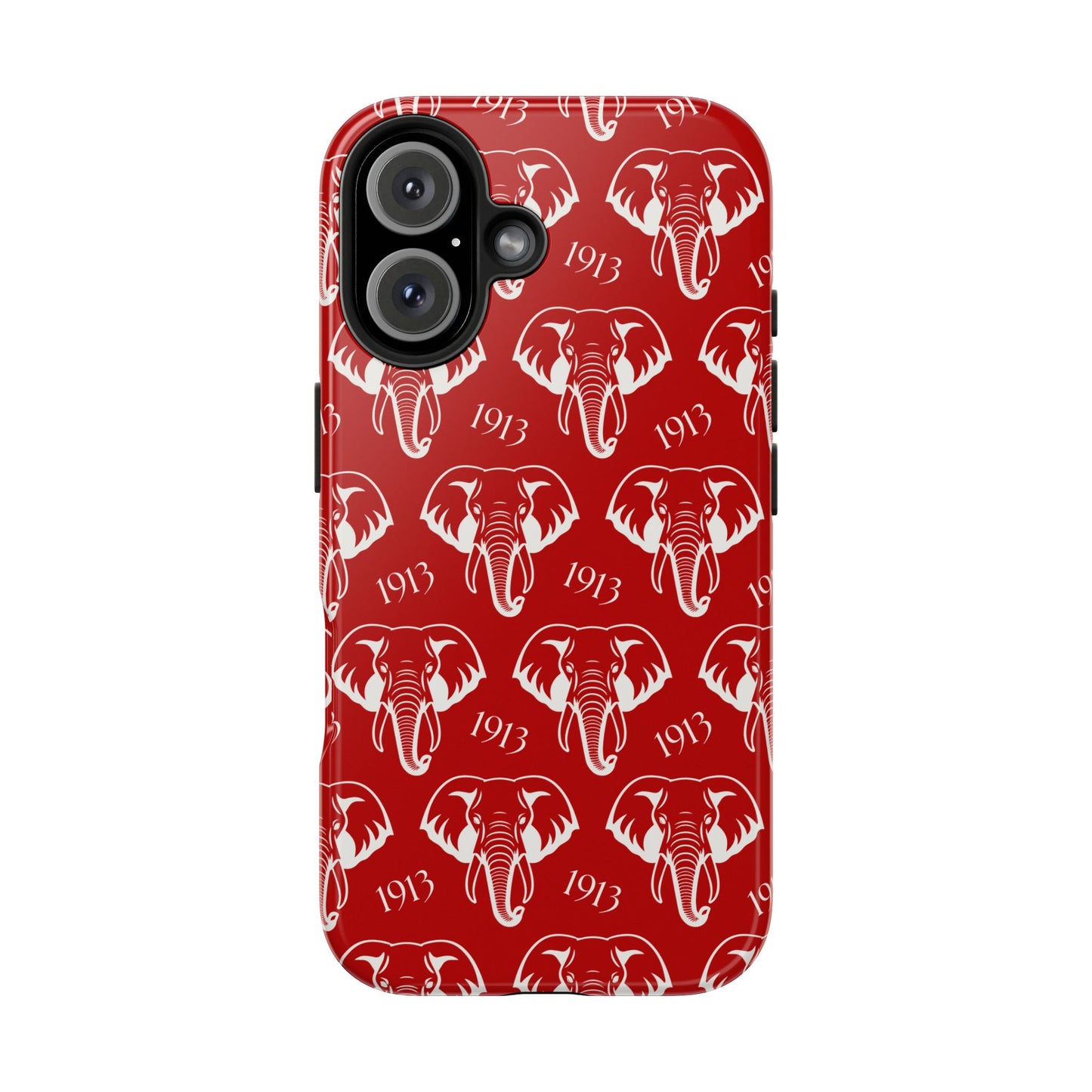 Red 1913 Elephant Phone Case
