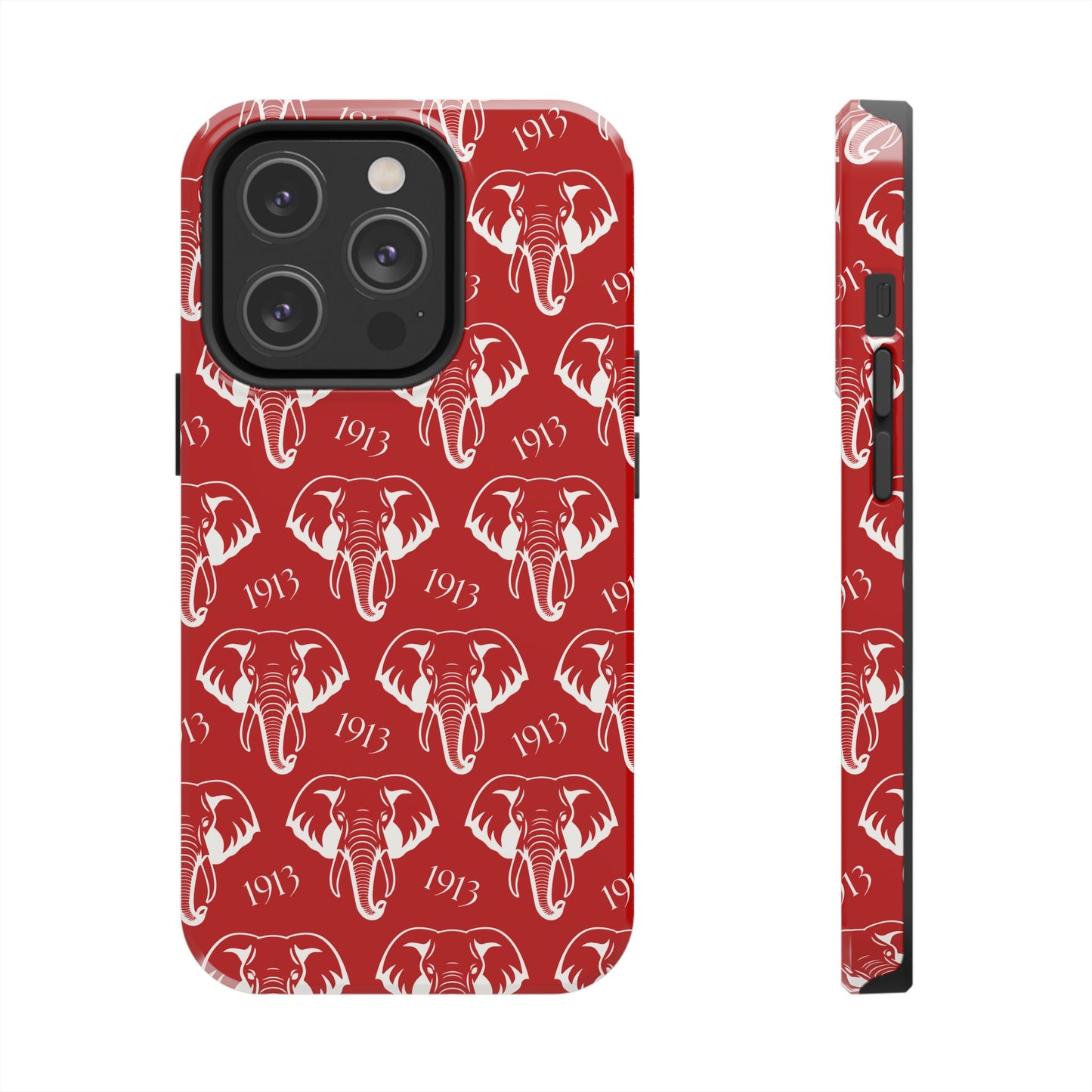 Red 1913 Elephant Phone Case