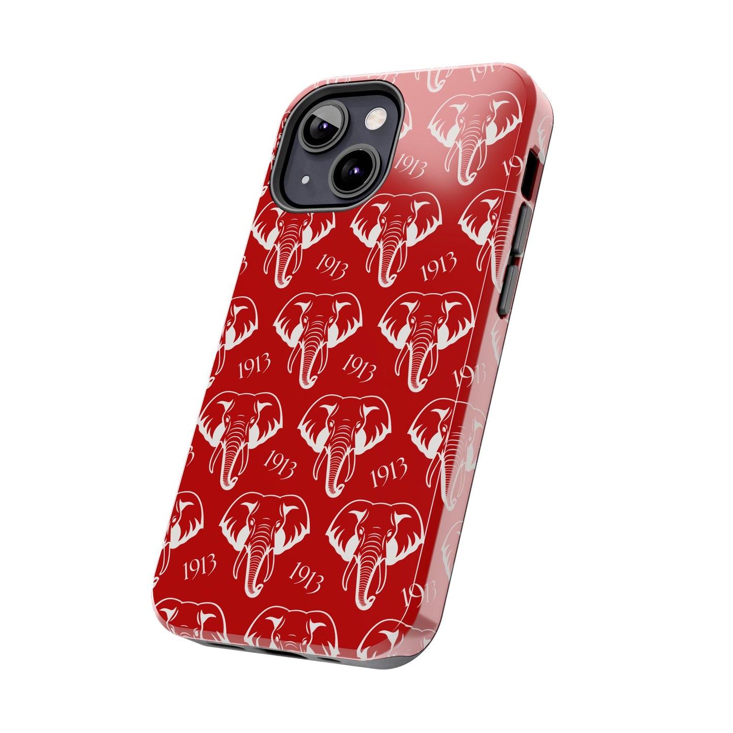 Red 1913 Elephant Phone Case