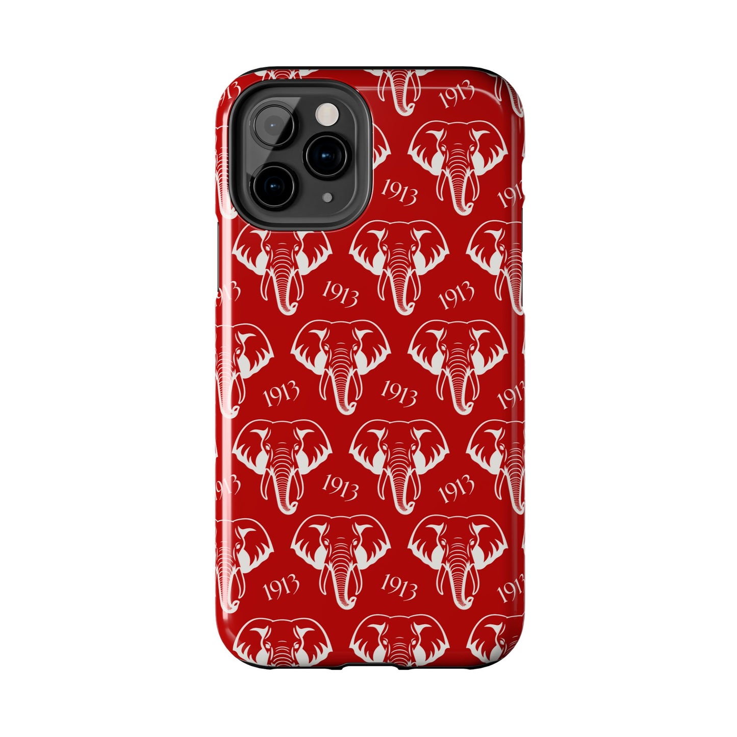 Red 1913 Elephant Phone Case