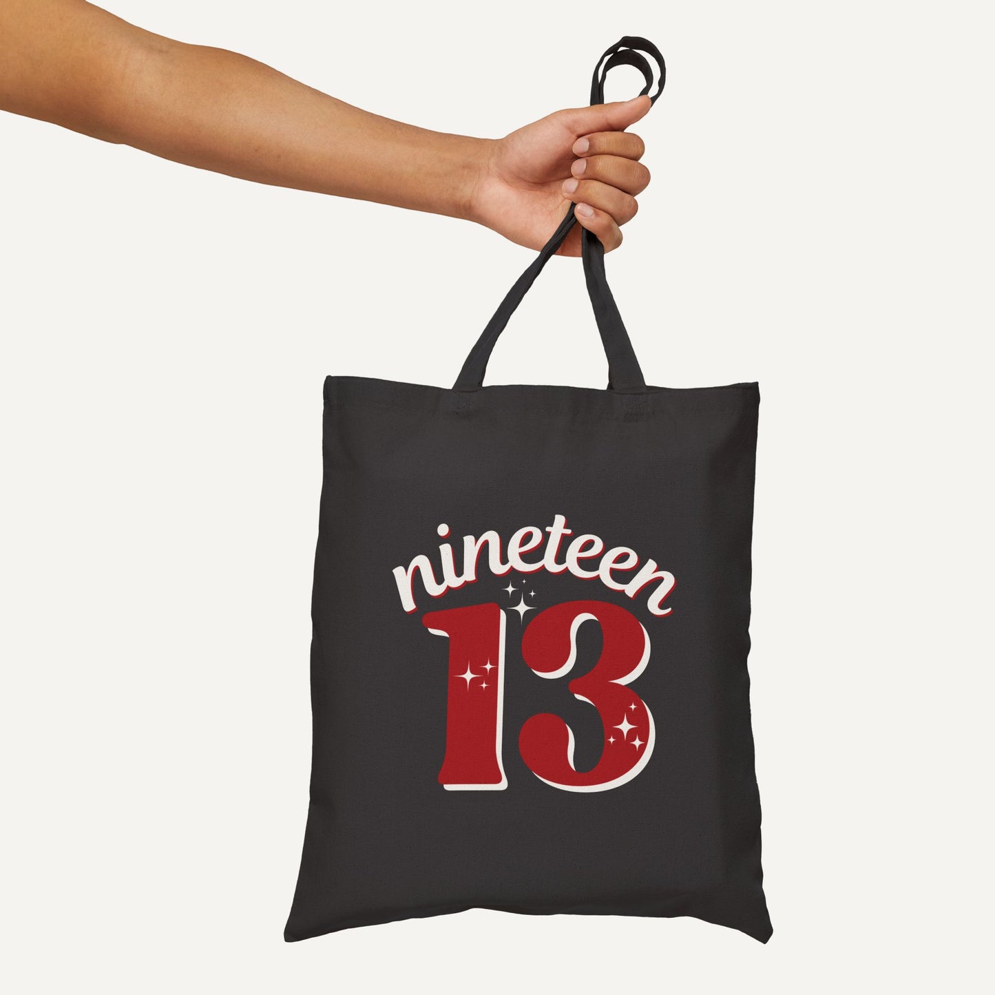 dst red and white 1913 tote bag gift