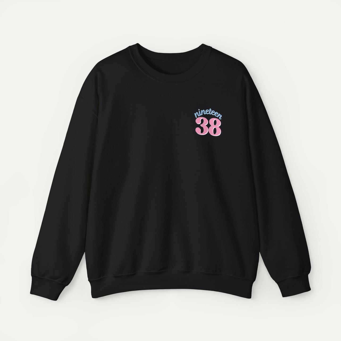 jack and jill 1938 sweatshirt - black adult size sweatshirt