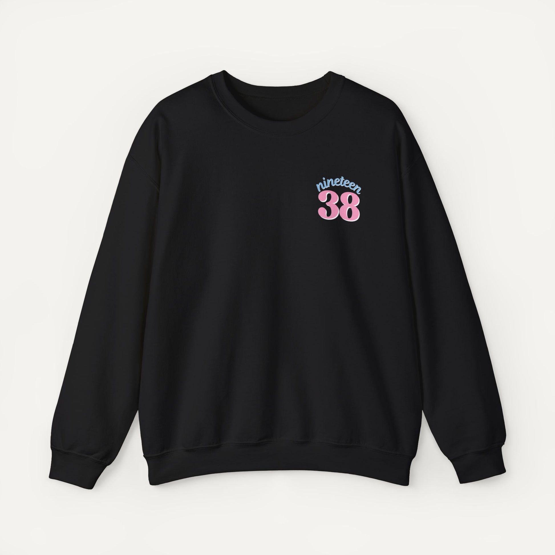 jack and jill 1938 sweatshirt - black adult size sweatshirt