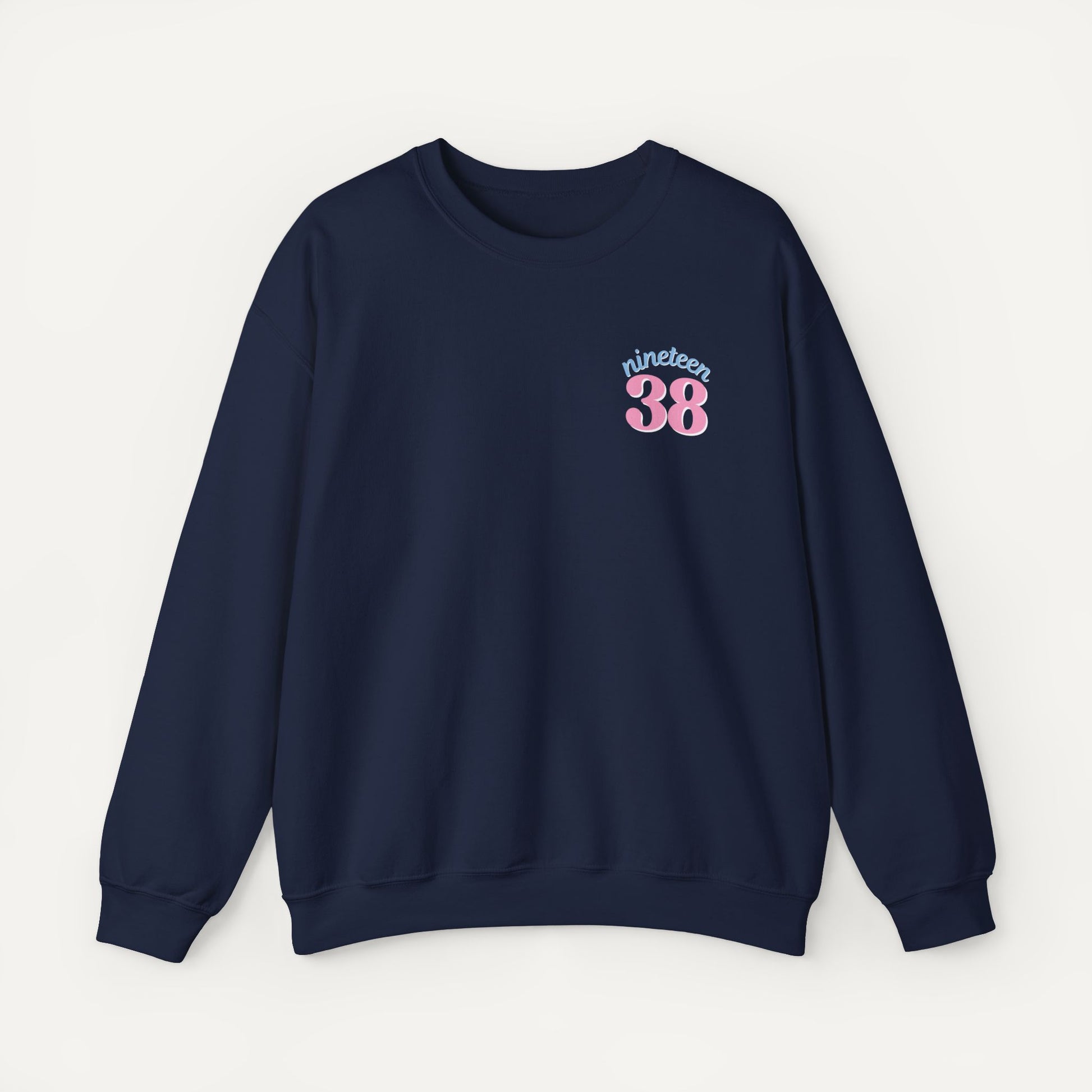 jack and jill sweatshirt - 1938 sweatshirt - navy