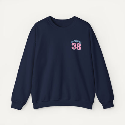 jack and jill sweatshirt - 1938 sweatshirt - navy