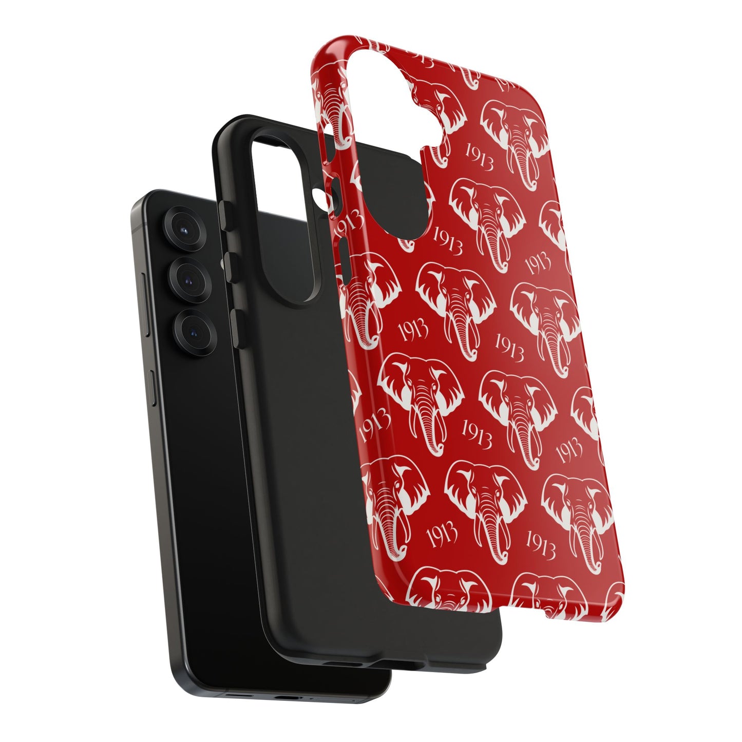 Red 1913 Elephant Phone Case