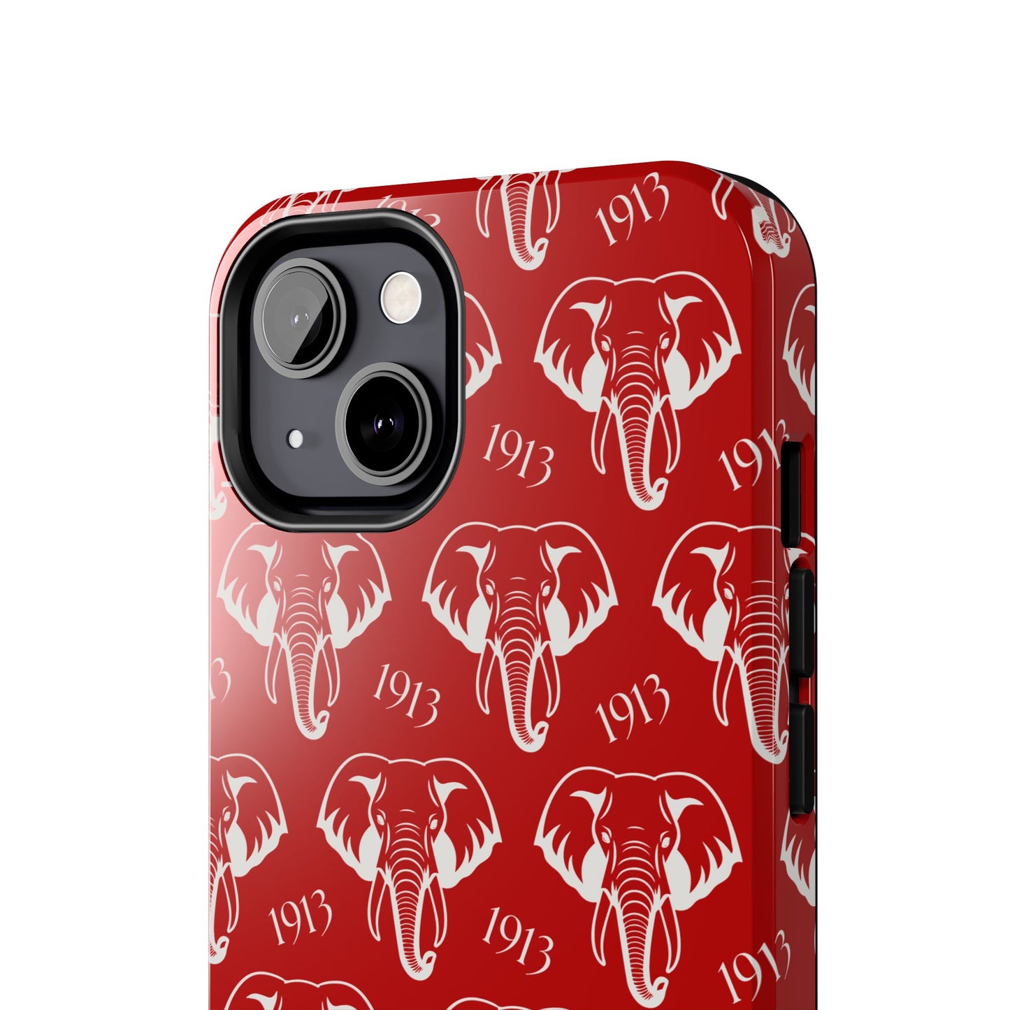 Red 1913 Elephant Phone Case