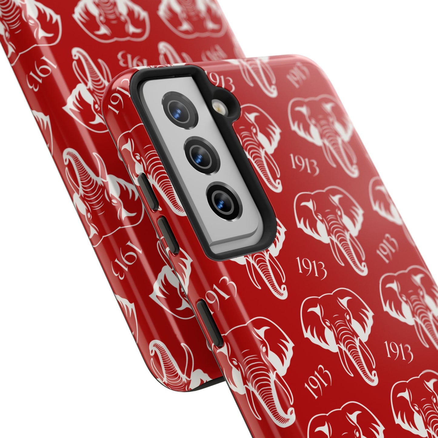Red 1913 Elephant Phone Case