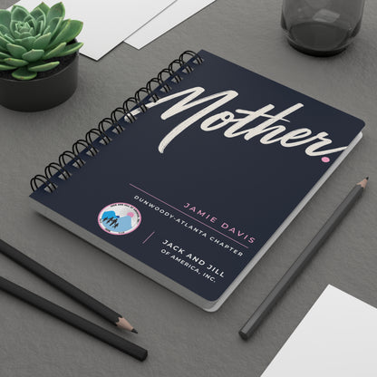 Jack and Jill Mother Hardcover Spiral Notebook
