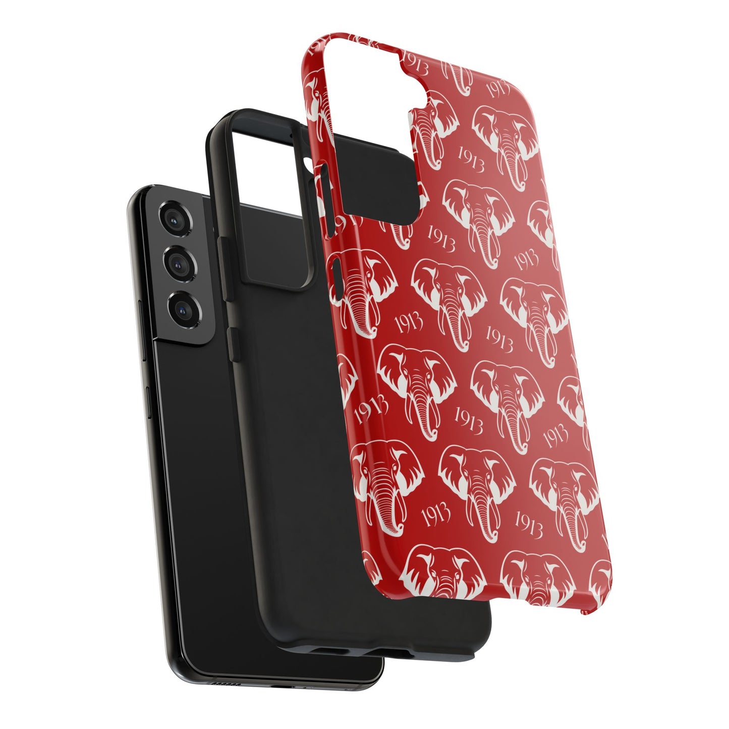 Red 1913 Elephant Phone Case