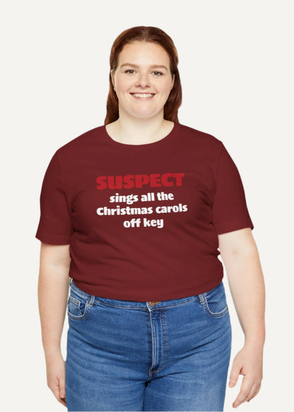 Suspect Group Shirt - Christmas Carols